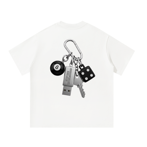 OFFTHEUNDERGROUND,DALLAS,TEXAS,ARTIST,MUSIC,EDM,PRODUCER,DJ,USB,8BALL,KEYCHAIN,CARABINER
